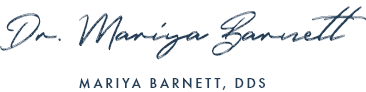 Signature of Dallas dentist Doctor Mariya Barnett